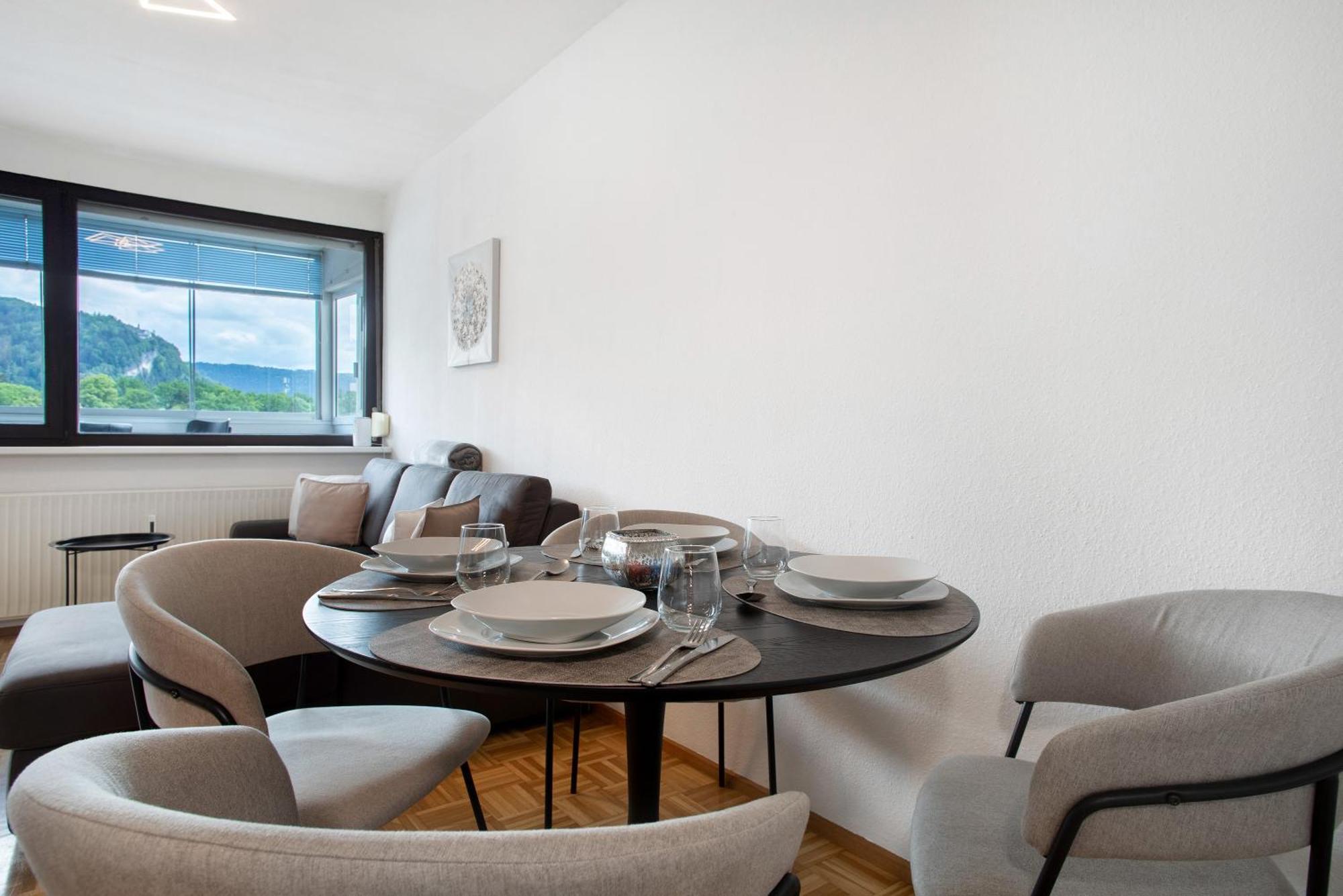 Ferienwohnung Am Bodensee 브레겐츠 객실 사진