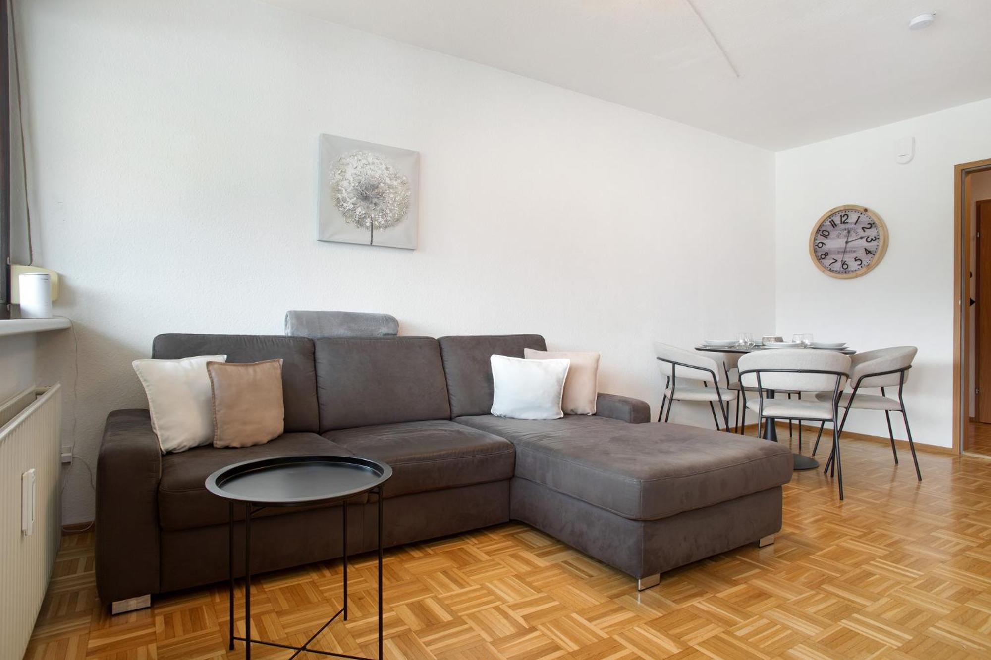 Ferienwohnung Am Bodensee 브레겐츠 객실 사진