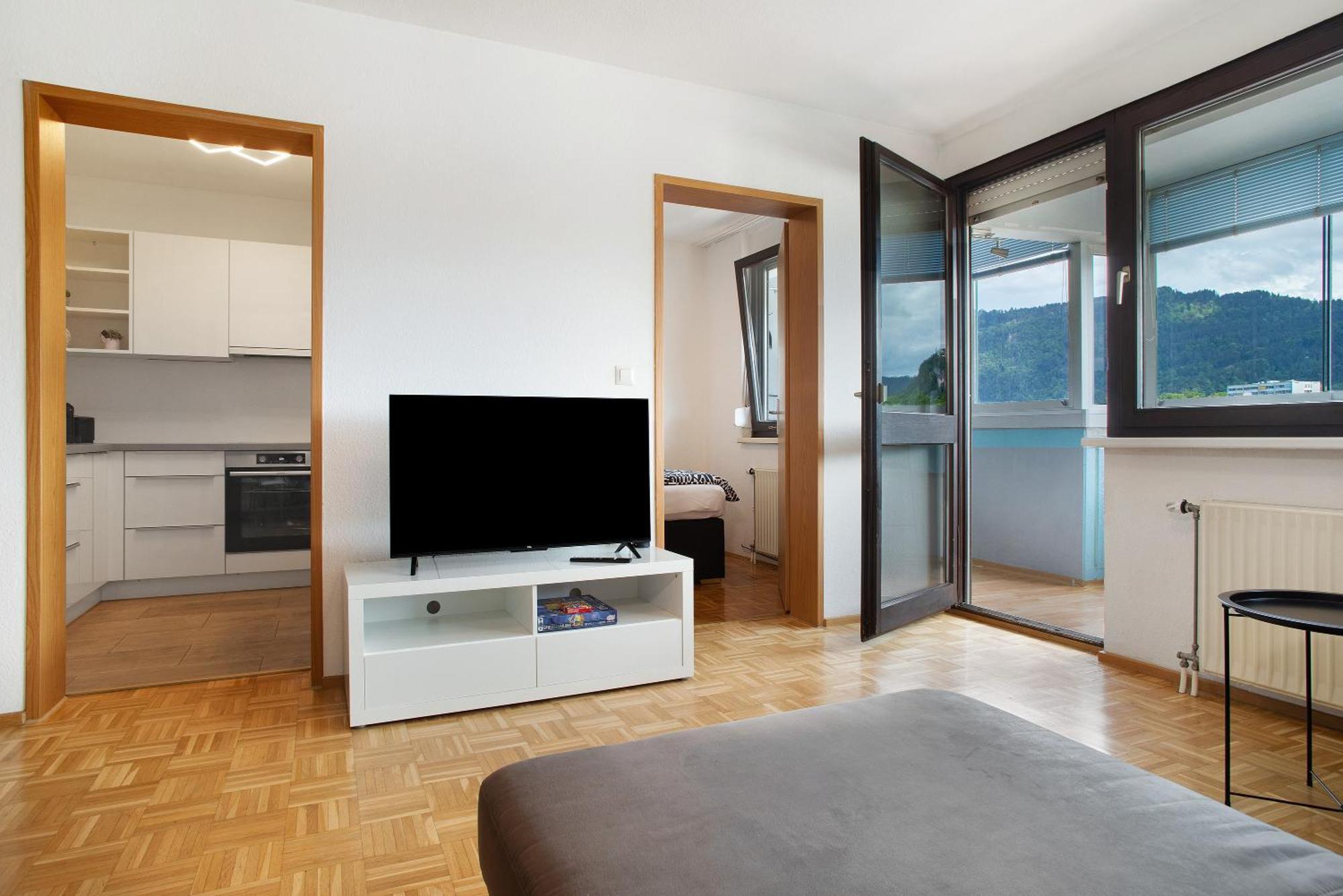 Ferienwohnung Am Bodensee 브레겐츠 객실 사진