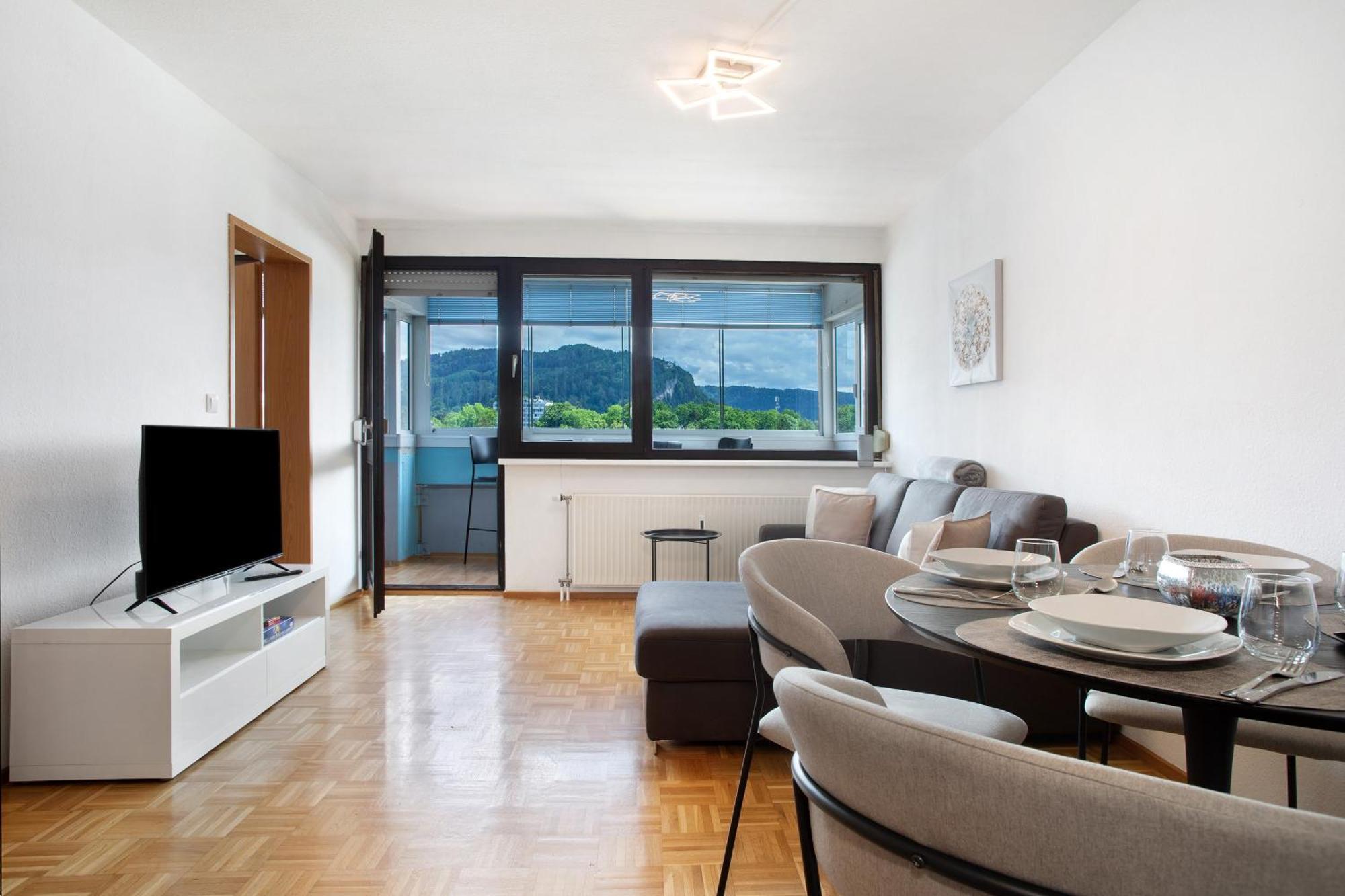 Ferienwohnung Am Bodensee 브레겐츠 객실 사진