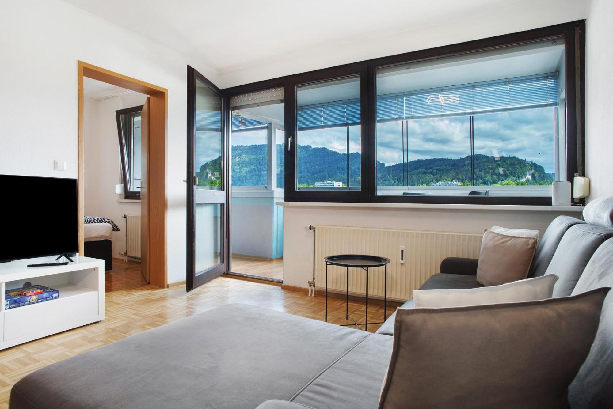 Ferienwohnung Am Bodensee 브레겐츠 객실 사진